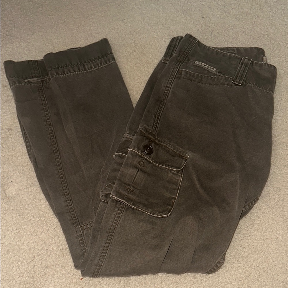 Lucky Brand Olive Green Cargo Jogger Pants